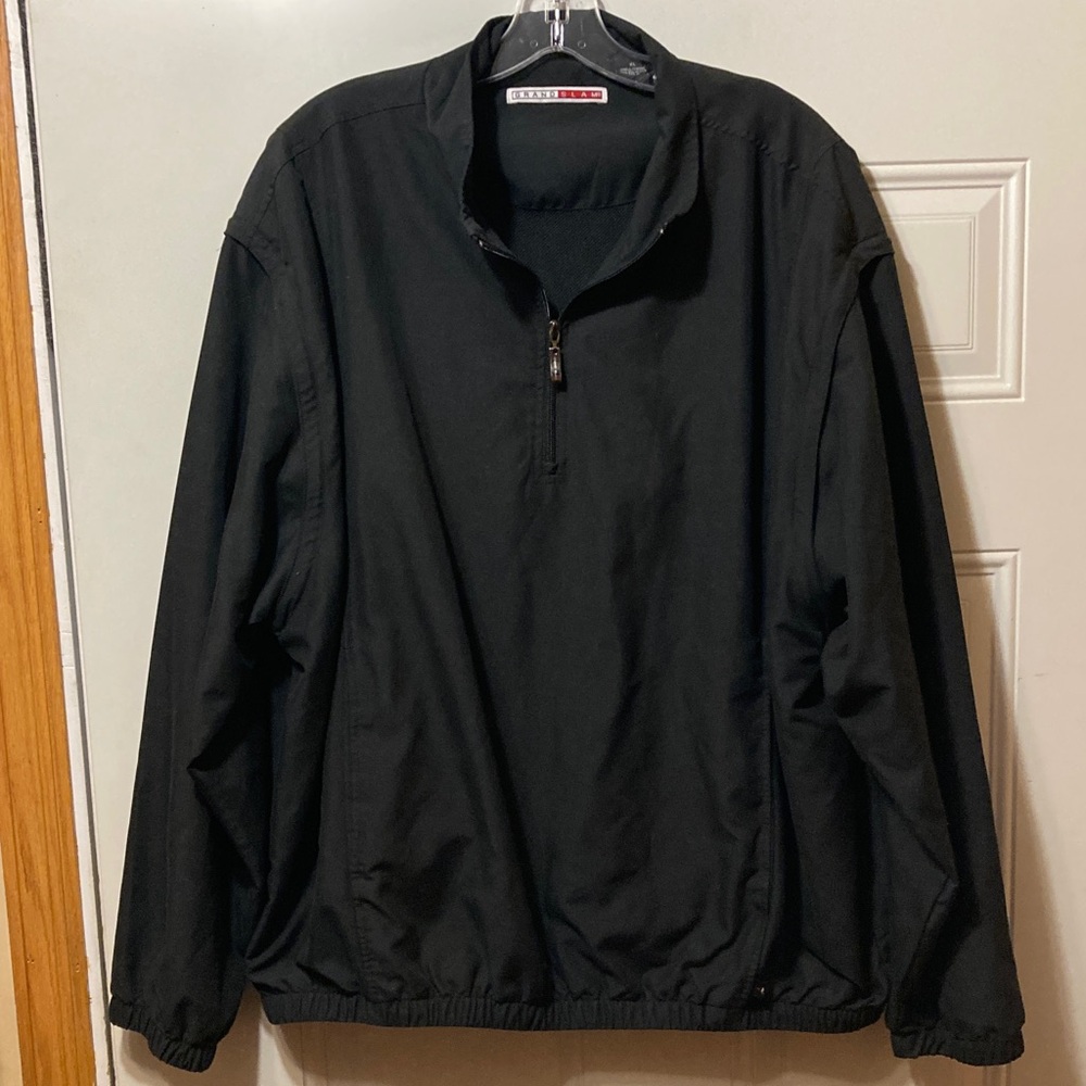 Grand Slam Men's Black Pullover Jacket‎ XL